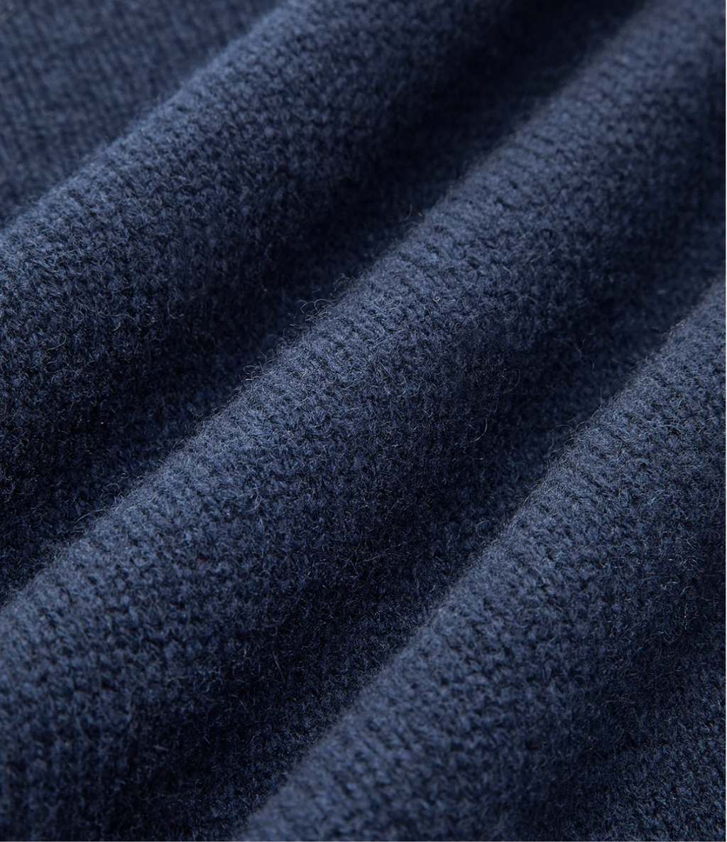 2 in 1 Panel Lapel Sweater