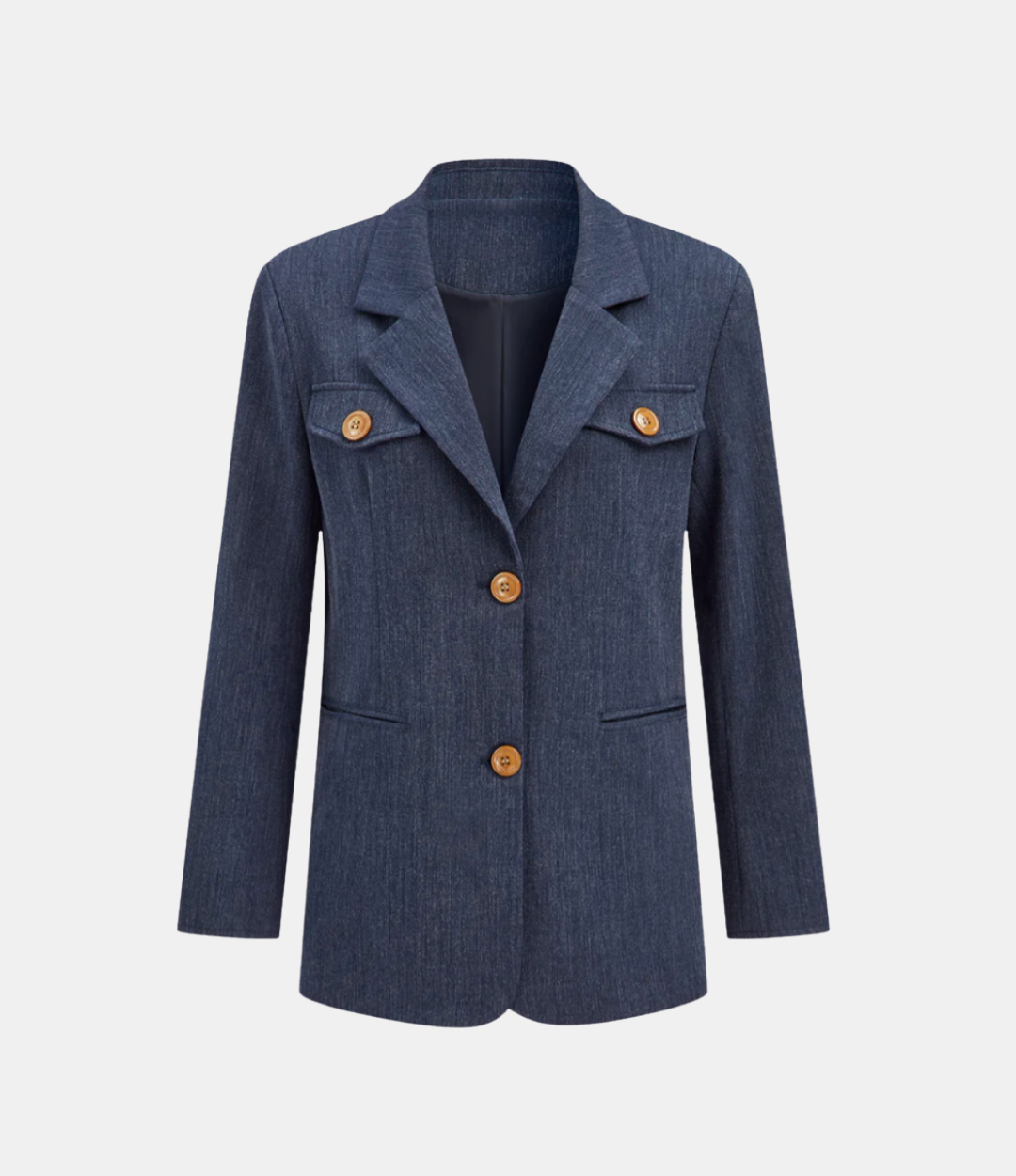 Lapel Blazer and wide leg pants set