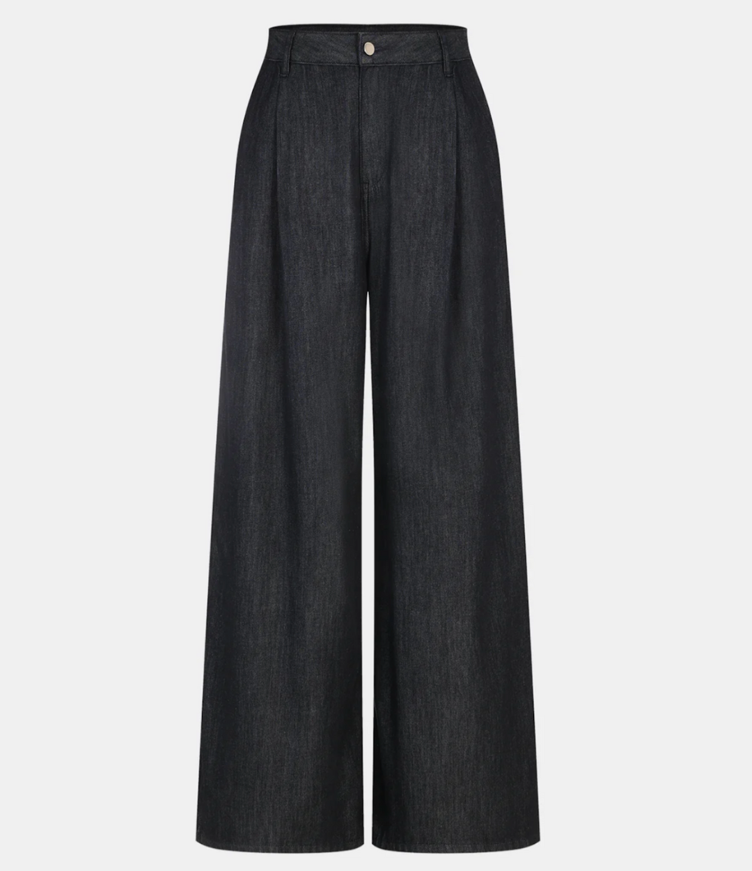 High Waist Denim Extra long Wide-Leg pants