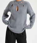 Cut Out knit Sweater