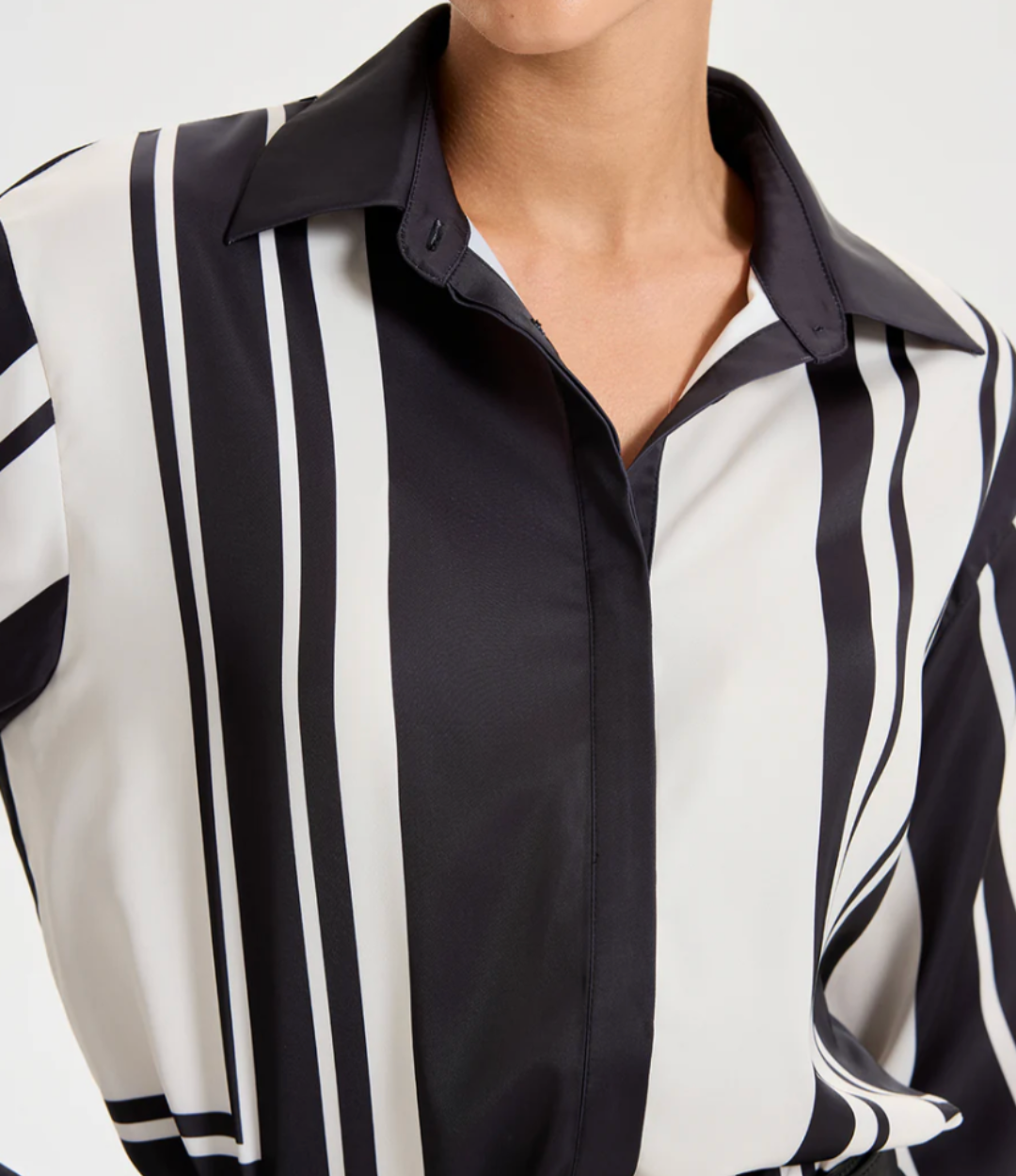 Contrast Striped Set