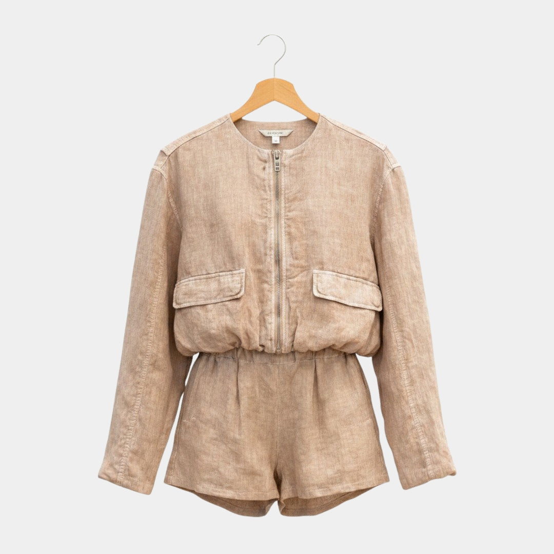 Chamarra rosa palo dusty pink