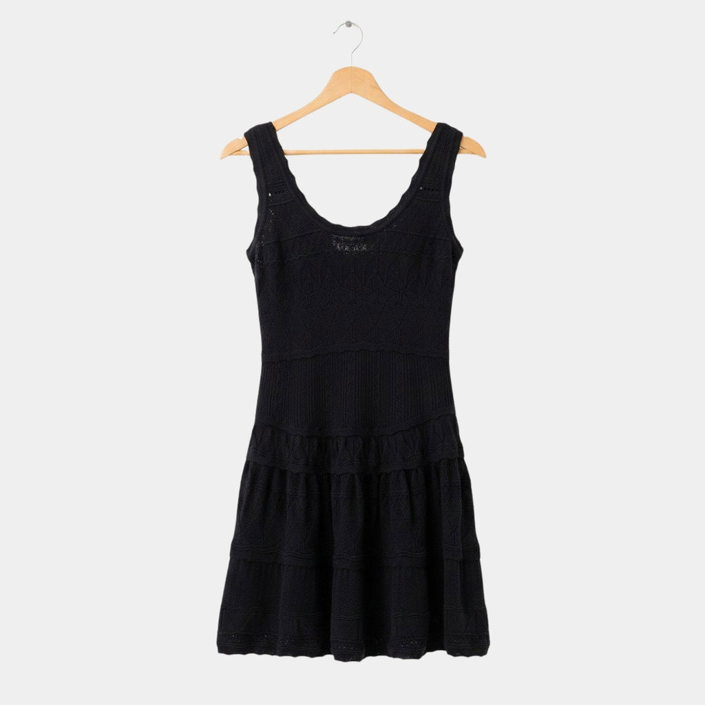 Vestido tejido fit and flare